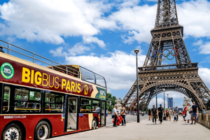 Paris: Big Bus Hop-On Hop-Off Tour with Optional Cruise