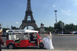 Paris med tuk-tuk: Privat rundtur bland ikoniska landmärken