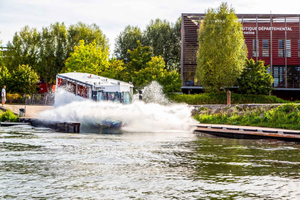 Paris : Visite en bus amphibie de la ville et de la Seine