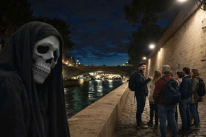 Paris Haunted Ghost Walking Tour Along the Seine River