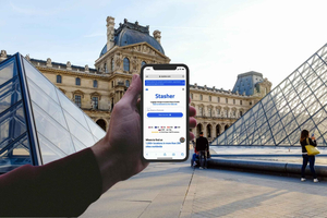 París: Consigna de equipajes cerca del Museo del Louvre