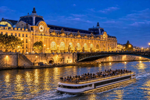 Paris Night Lights-Bootstour mit den mythischen Bateaux-Mouches®