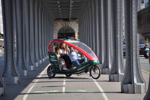 Private guided tour in Rickshaw bike - Gustave Eiffel