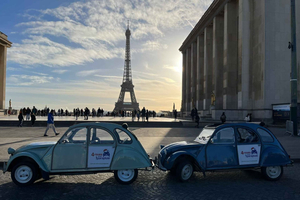 Pariisi: Citroën 2CV:llä.