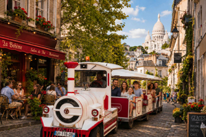 Malerische Zugfahrt durch Montmartre & optionale Seine-Kreuzfahrt