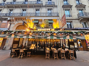Restaurant Brasserie Flores Paris 9