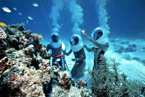 Pattaya: Coral Island Speed Boat, Sea Walker och lunch