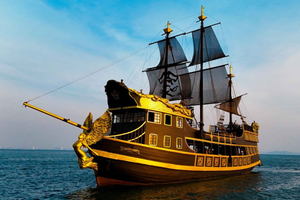 Pattaya - Piratkryssning Piratkryssning på Koh Larn med transfer och aktiviteter