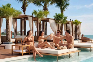 Dagsutflykt till Sina Beach Floating Club