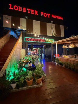 Lobster pot seafood