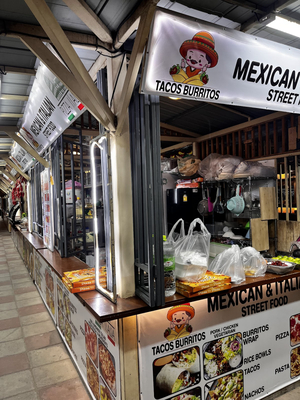 Mexican And Italian Street Food