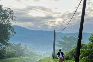 George Town, Penang: Fietsen op het platteland van Maleisië