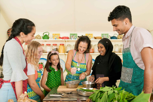 clase de cocina malasia y tour por el Jardín de las Especias