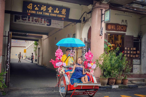 Penang: 3 hours Heritage Highlights Tours & Trishaw Ride