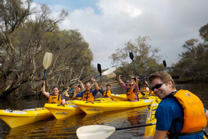 Canning Rivier Halve Dag Kajak Wildlife Tour