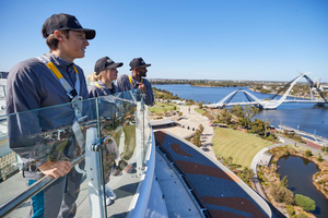 Esperienza sul tetto dell'Optus Stadium HALO
