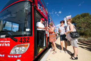 Perth: Hop-on Hop-off-bussbiljett för sightseeing