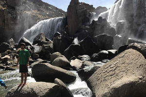 Arequipa: Pillones-fossen og sjokoladeverksted