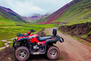Desde Cusco:Atv in Red Valley and Rainbow Mountain