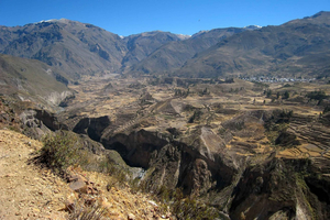 From Cabanaconde: transport from Cabanaconde to Arequipa.
