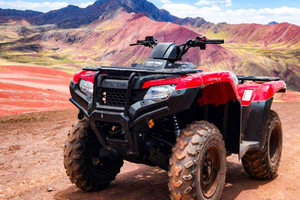 From Cusco: Rainbow Mountain and Red Valley ATV Tour.