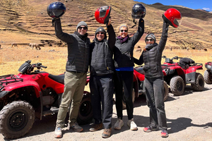 From Cuzco: Rainbow Mountain & Red Valley ATV Journey
