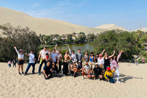 From Lima: Day Trip to Paracas, Ica & Oasis Huacachina