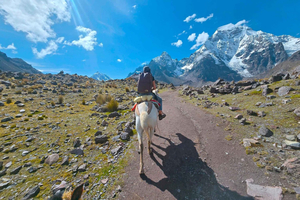 Passeio a cavalo em Ausangate 7 Lagos Dia inteiro - Privado