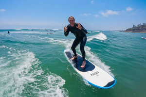 Lima: clase de surf de 2 horas en Miraflores