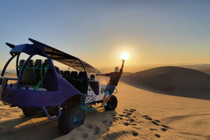 Lima: Fly over the Nazca Lines - Sandboarding buggy tour in Huacachina