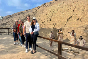 Lima: Huaca Pucllana-pyramiden og Miraflores-tur + afhentning
