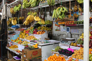 Lima: Markedstur, 35 fruktsmaking og matlagingskurs