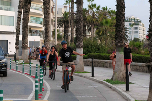 Lima: Miraflores & Barranco Small-Group Bike Tour