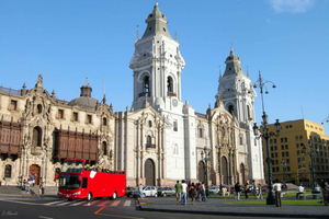 Lima: stadstour + panoramische bus 360°