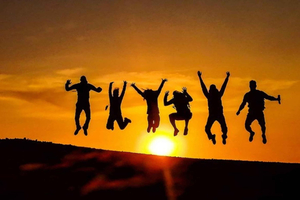Paracas: Fantastisk solnedgang i Paracas Nationalreservat