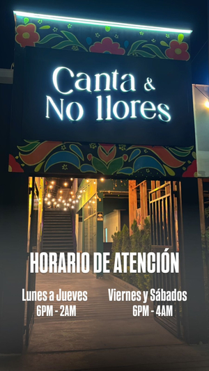 Canta y No Llores - Restobar Karaoke