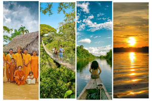 Iquitos: Amazon River Cruise with Sunset and Kukama Visit