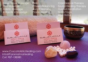 Massage in Cusco Paramatma Healing