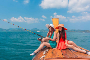 Phuket : sortie en bateau à longue queue privé vers 3 îles et snorkeling
