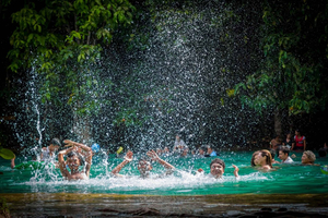 From Phi Phi: Private Car Tour Krabi with Return Speedboat
