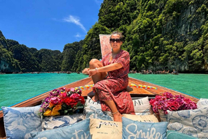 From Phi Phi: Private Luxury Longtail Boat & Snorkeling Tour