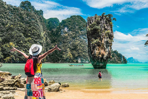 From Phuket: Phang Nga Bay and Canoeing Tour by Big Boat