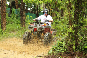 combo go-kart, giro in All-terrain vehicle nella giungla e poligono di tiro