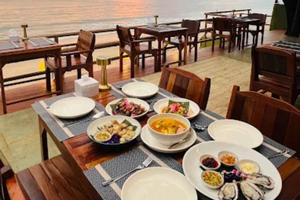 Krabi: cena romantica sulla spiaggia al tramonto