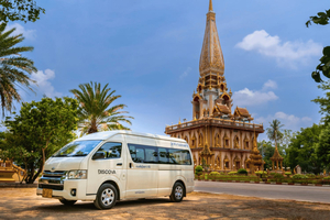 Phuket: Airport Transfer to Phuket Hotel by Van and WiFi