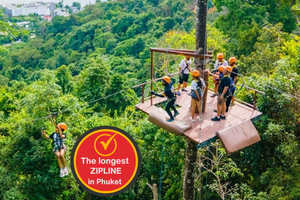 Phuket : ATV by Erawan Patong Seaview Zipline 250 cc