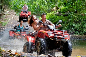 Phuket: Bamboo & Water Rafting with Elephant Bathing