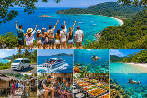 Phuket/KhaoLak : Surin Islands Full Day Snorkeling Speedboat