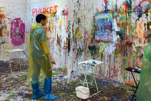 Workshop i splash-maling