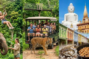 Tiger Safari Park, ZipLine & City Highlights